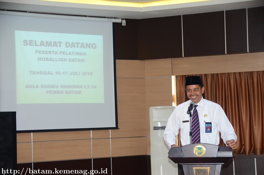 Muballigh Batam Tidak Boleh Gagal Teknologi dan Harus Miliki 4 kompetensi