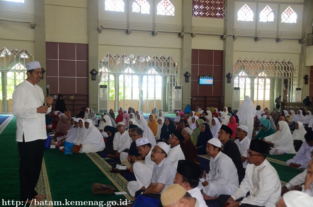 Kemenag Batam Gelar Acara Pra Manasik Haji Tahun 2019