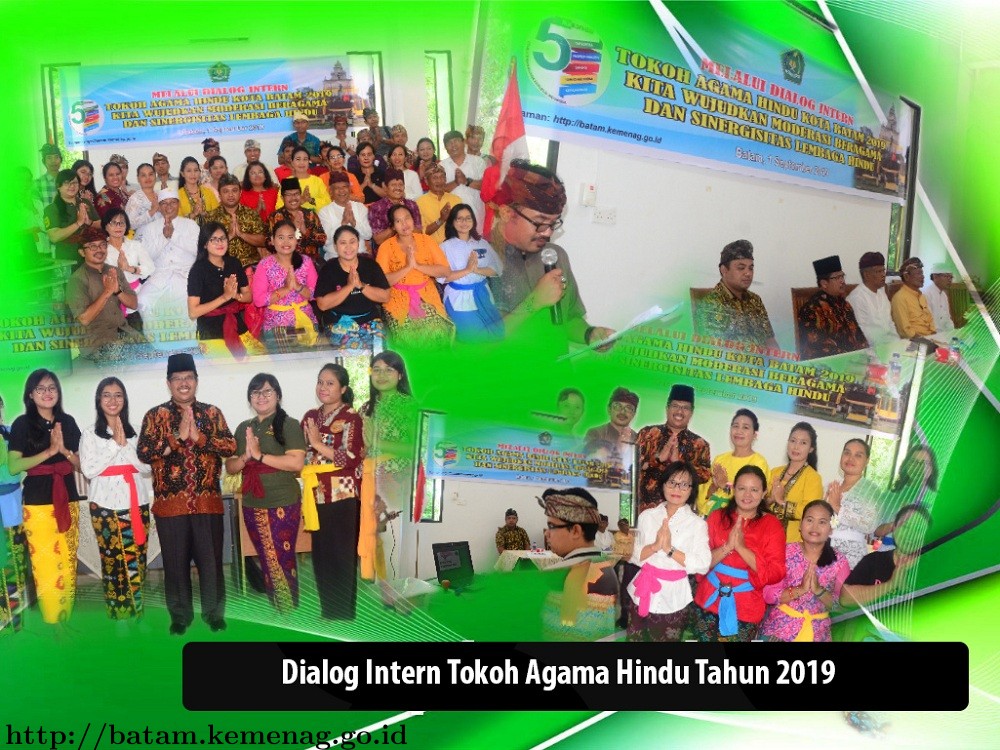 Bimas Hindu Kemenag Kota Batam Menggelar Dialog Intern Tokoh Agama Hindu
