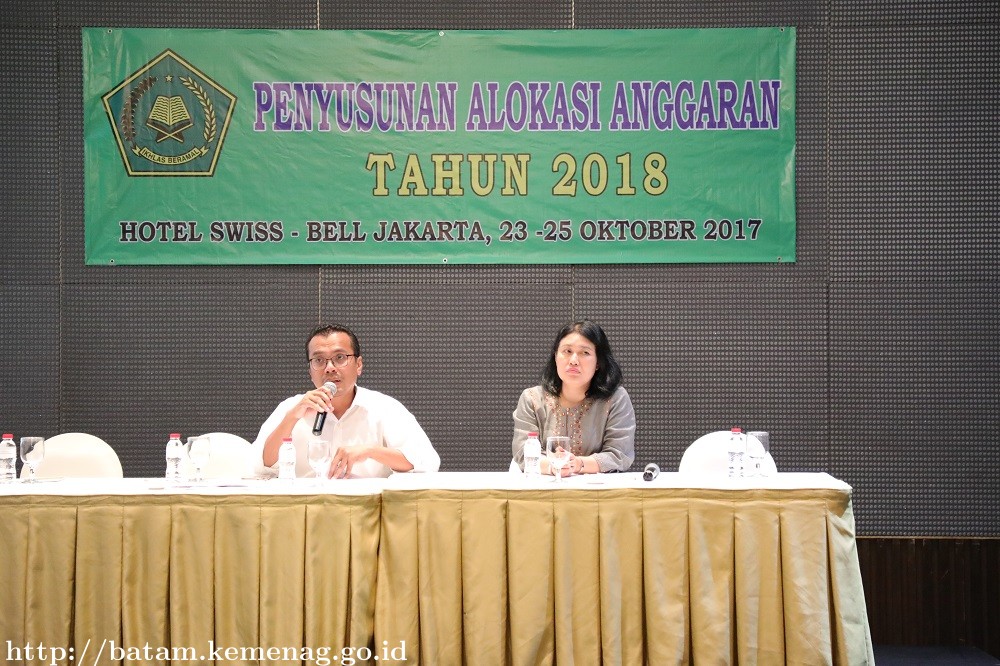 Bimas Hindu Gelar Kegiatan Penyusunan Alokasi Anggaran 2018