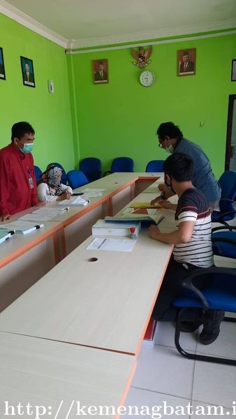 Pokja Pembangunan Gedung Laboratorium Terpadu MAN Batam Lakukan Verifikasi dan Pembuktian Kualifikasi