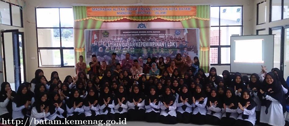 MAN IC Batam Gelar Latihan Dasar Kepemimpinan