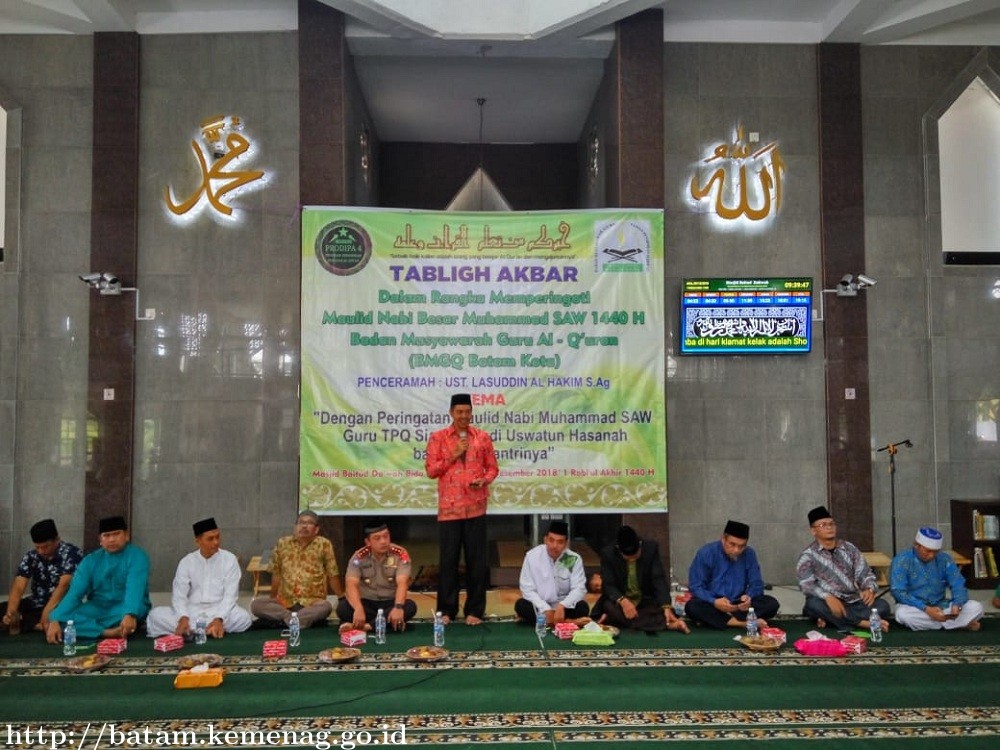 Guru TPQ Harus Menjadi Teladan Baik Santrinya