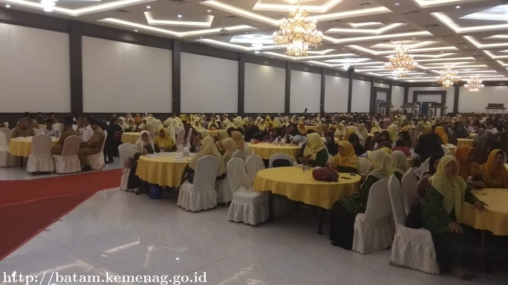 Ratusan Guru Madrasah Hadiri Silaturrahmi Dengan Walikota dan Wakil Walikota Batam