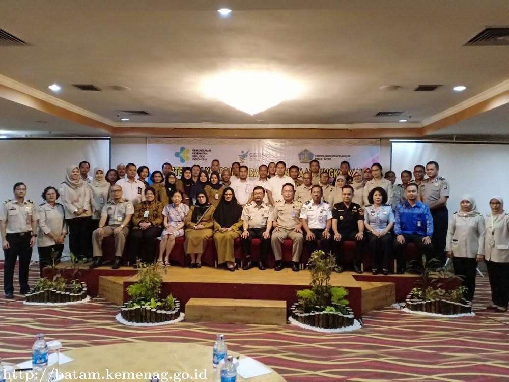 KKP Kelas I Batam Gelar Pertemuan Koordinasi Kewaspadaan Dini dan Respon Penyakit Berpotensi KLB