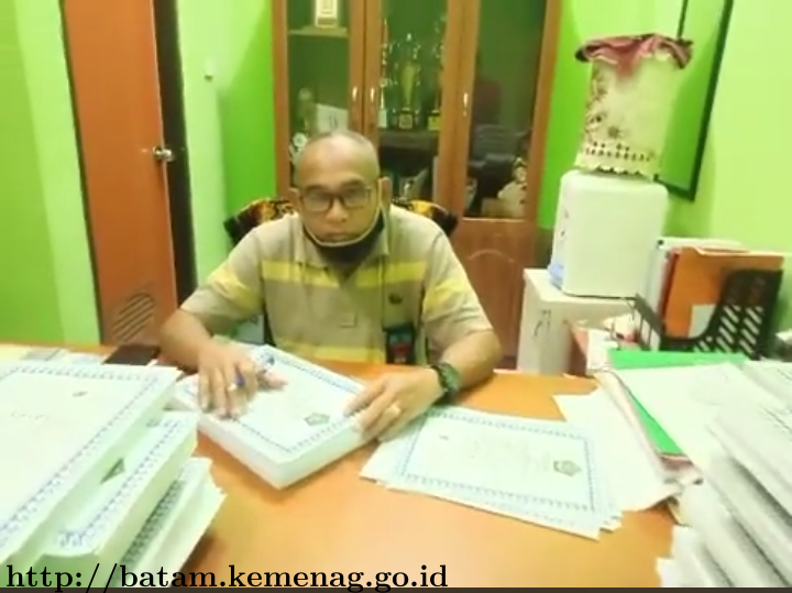 Kemenag Batam Terima Puluhan Ribu Ijazah Dan Sertifikat TPQ Dan Diniyah