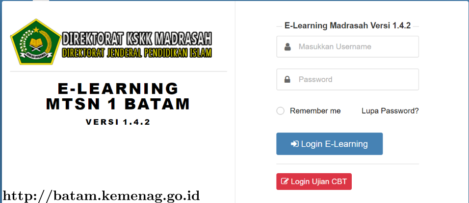MTsN 1 Batam Berkomitmen Laksanakan EM (E-Learning Madrasah) Di Masa Wabah Covid 19