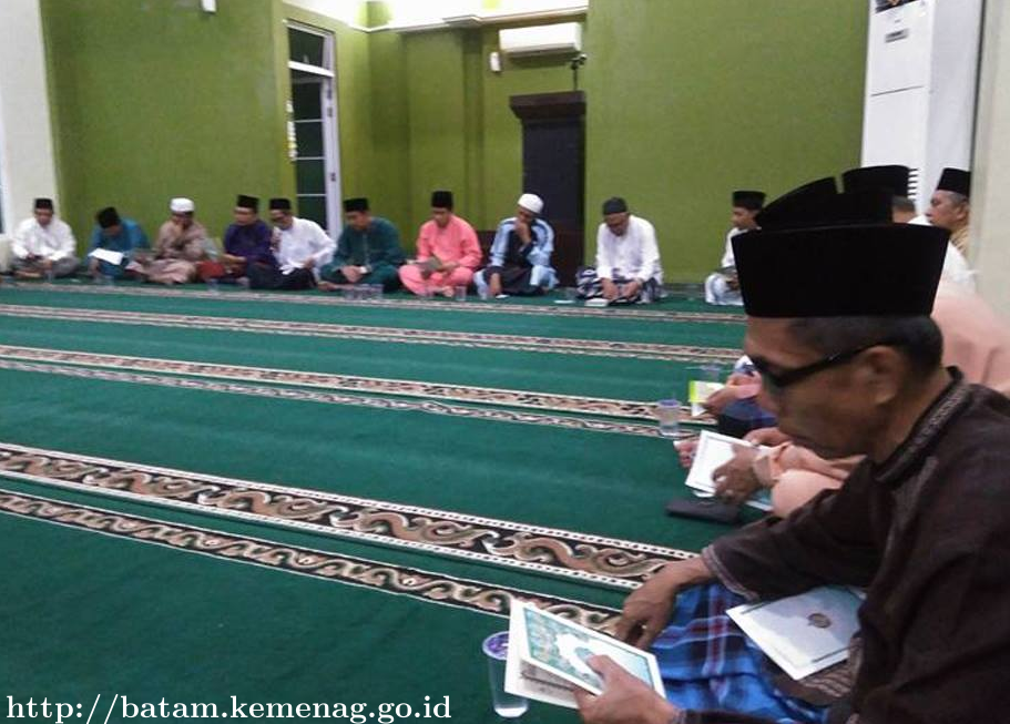 Kemenag Batam Gelar Magrib Mangaji Di Mesjid Ar Rahmah Tiban