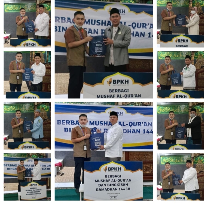 Berbagi Mush-haf Al Qur'an dan Bingkisan Ramadhan 1443 H