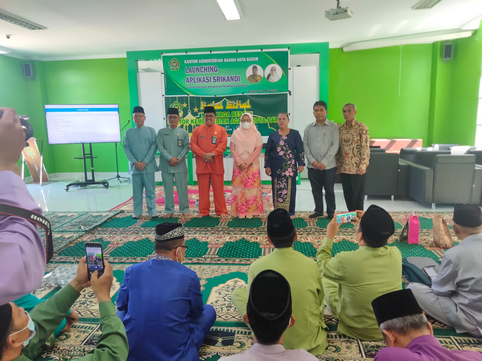 Kemenag Batam Launching Aplikasi SRIKANDI