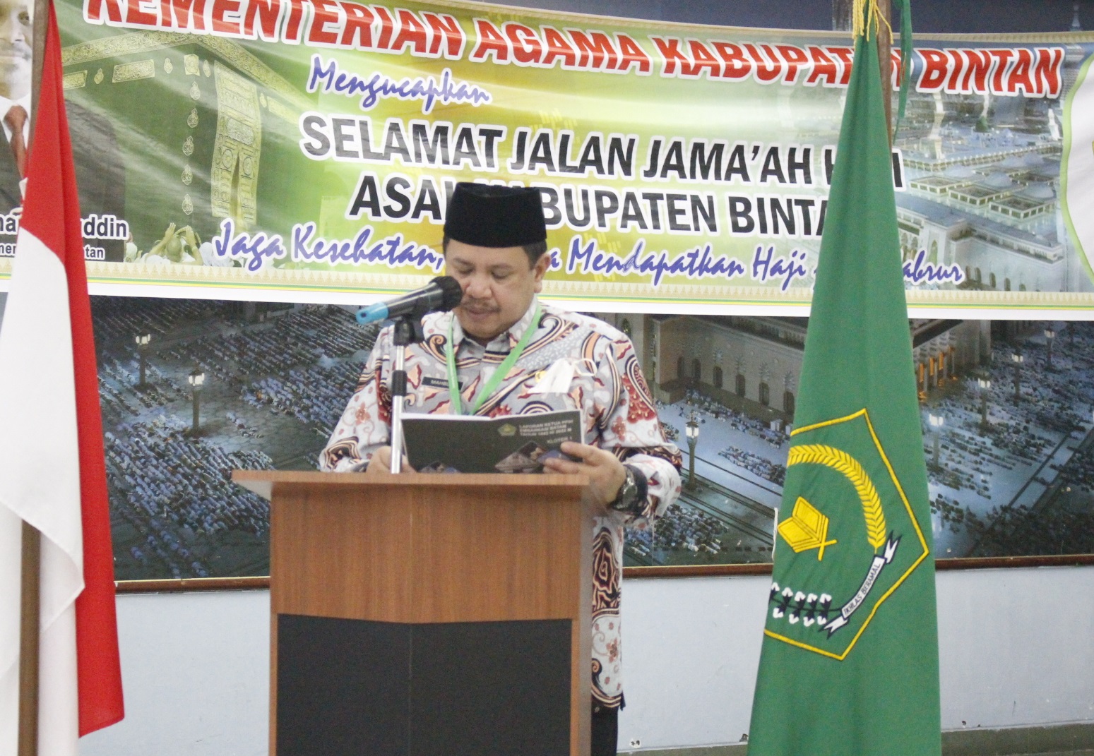 Pagi Ini, 449 JCH Embarkasi Batam Kloter Pertama Dilepas