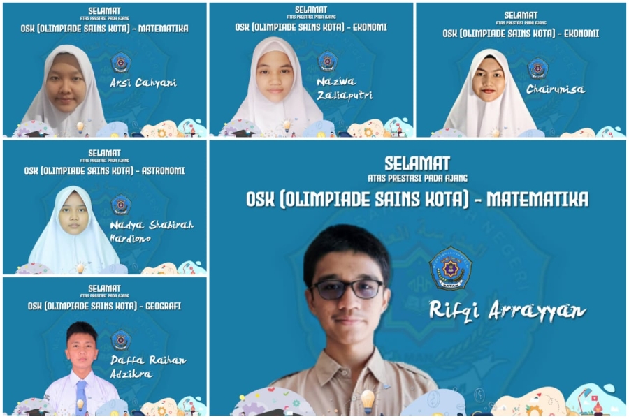 6 Siswa MAN Batam Lolos OSN ke Tingkat Provinsi