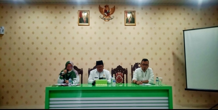 Kemenag Batam Gelar Rapat HUT RI ke 77, Kasi Penmad Batam Sebagai Ketua Panitia
