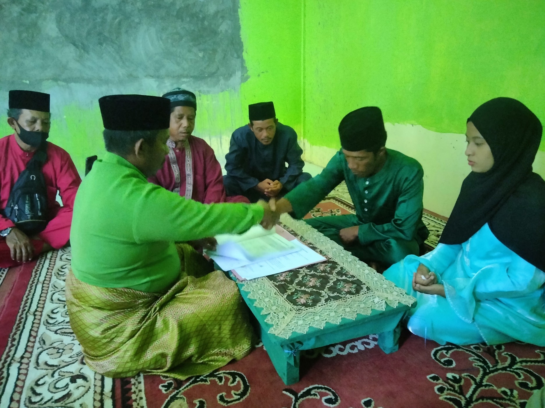 Hari Ini KUA Galang Nikahkan 5 Pasang Catin, 1 di Rumah dan 4 di Kantor