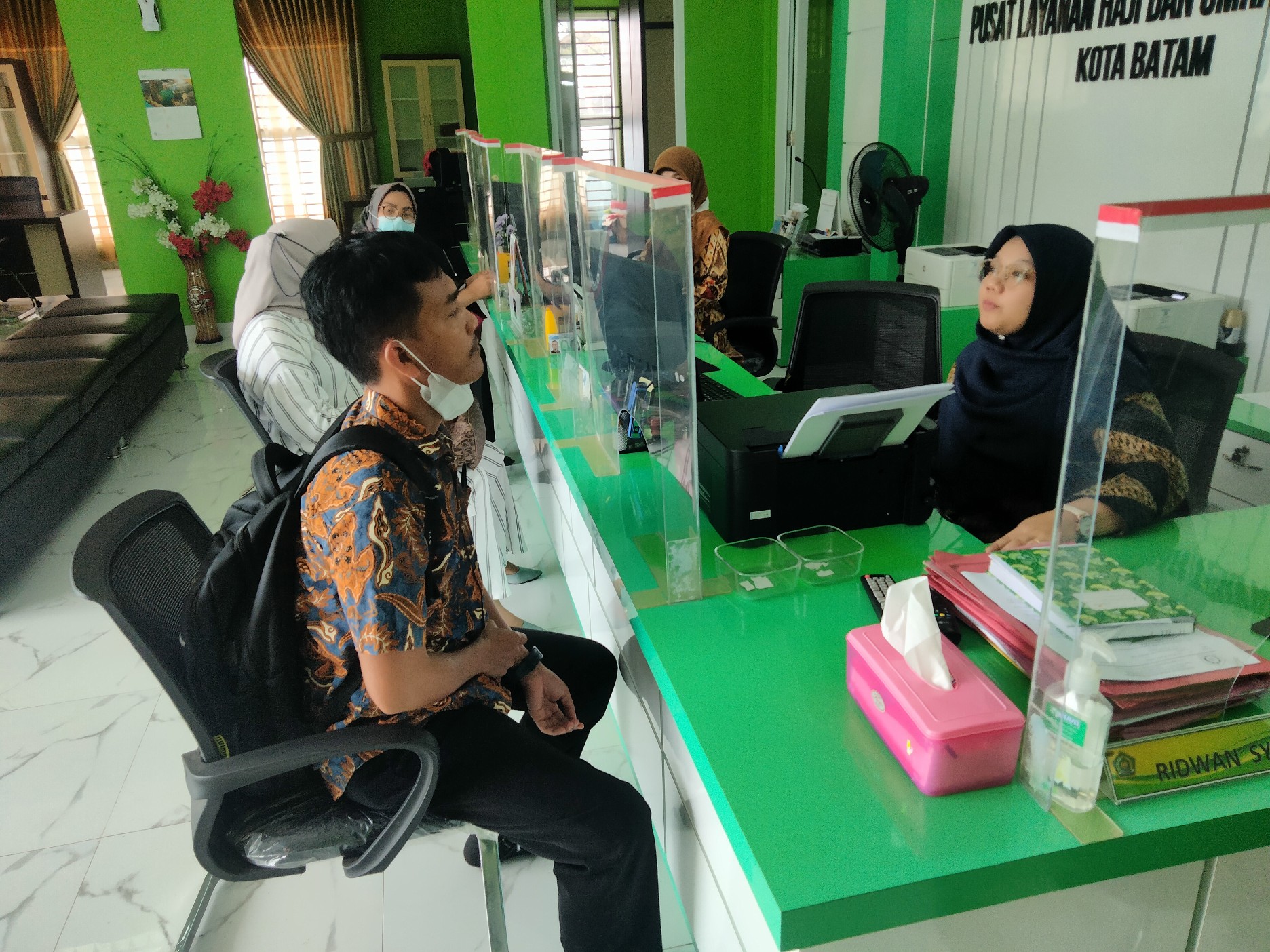 Kini, Pelayanan PTSP Kemenag Batam di PLHUT 
