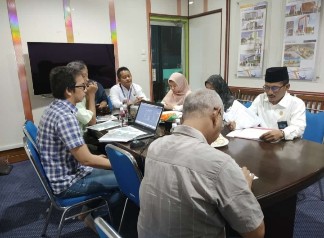 Rakor Terbatas Pembangunan Gedung Balai Nikah dan Manasik Haji KUA Kecamatan Sagulung