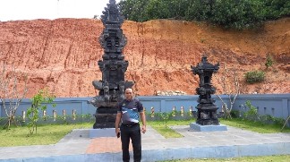 Penyelenggara Hindu Kemenag Batam Monev Pembangunan Pura Baru 