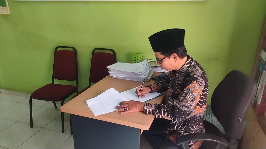 Demi Tertib Administrasi, Seksi Bimas Islam Kemenag Batam Monev  ke KUA  Kecamatan Nongsa