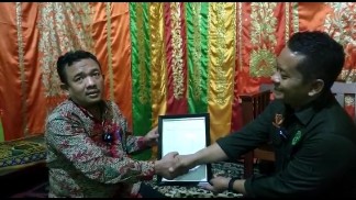 Kemenag Batam Serahkan Rekap BMN ke KUA Sagulung