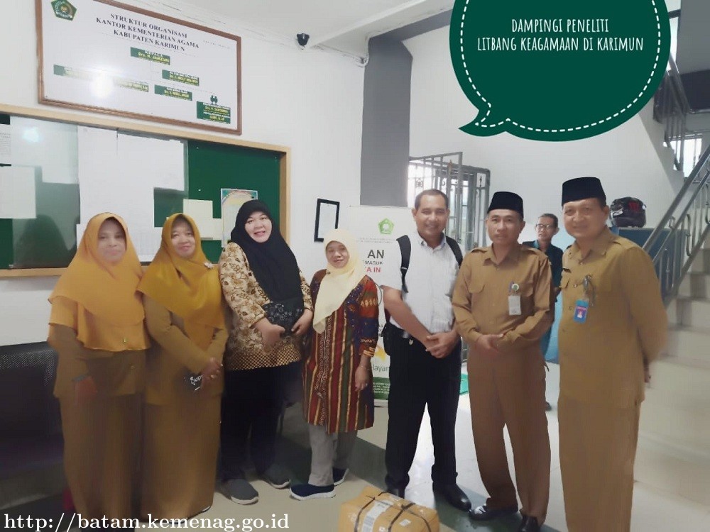 Puslitbang Keagamaan Lakukan Survey KUB di Karimun