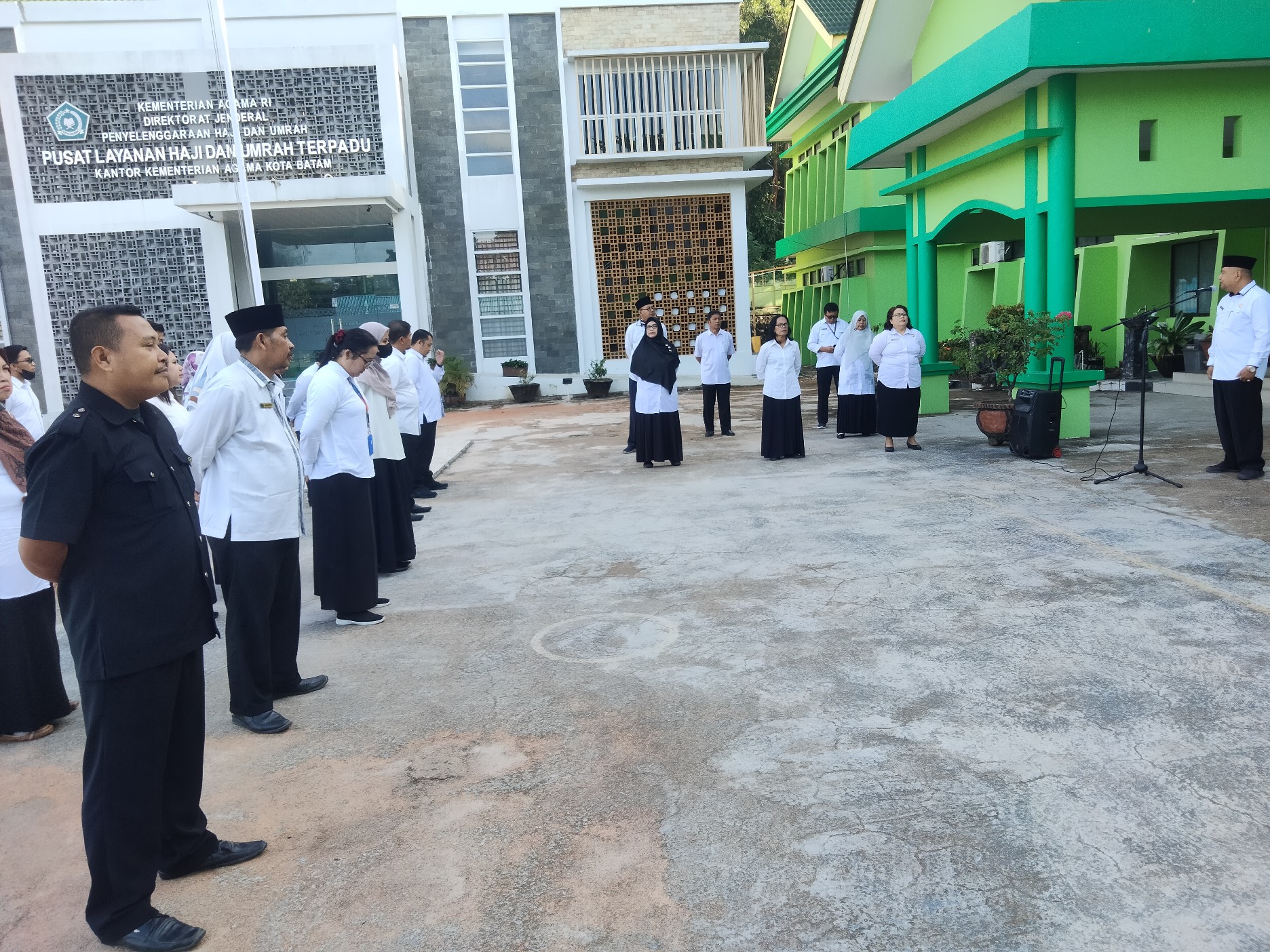 Pimpin Apel Pagi, Syahbudi Sampaikan 9 Rekomendasi Mudzakarah Perhajian Indonesia Tahun 2022