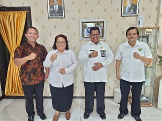 Panitia Natal Oikoumene Audiensi ke Kankemenag Kota Batam