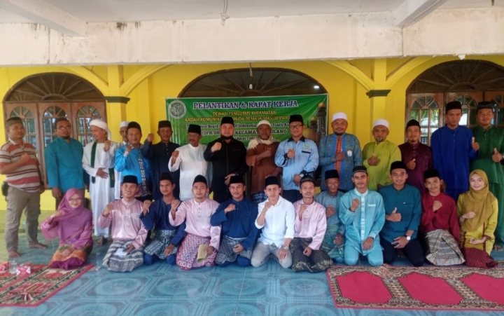 Pengurus DPK BKPRMI Kecamatan Bulang Resmi Dilantik, Akhi Toni Sebagai Ketua