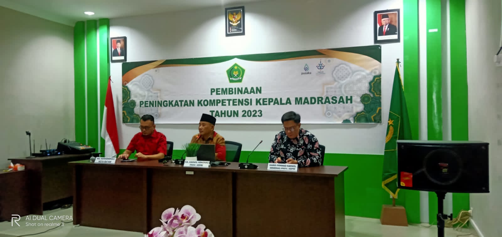 Kanwil Kemenag Kepri Gelar Pelatihan Kompetensi Kamad