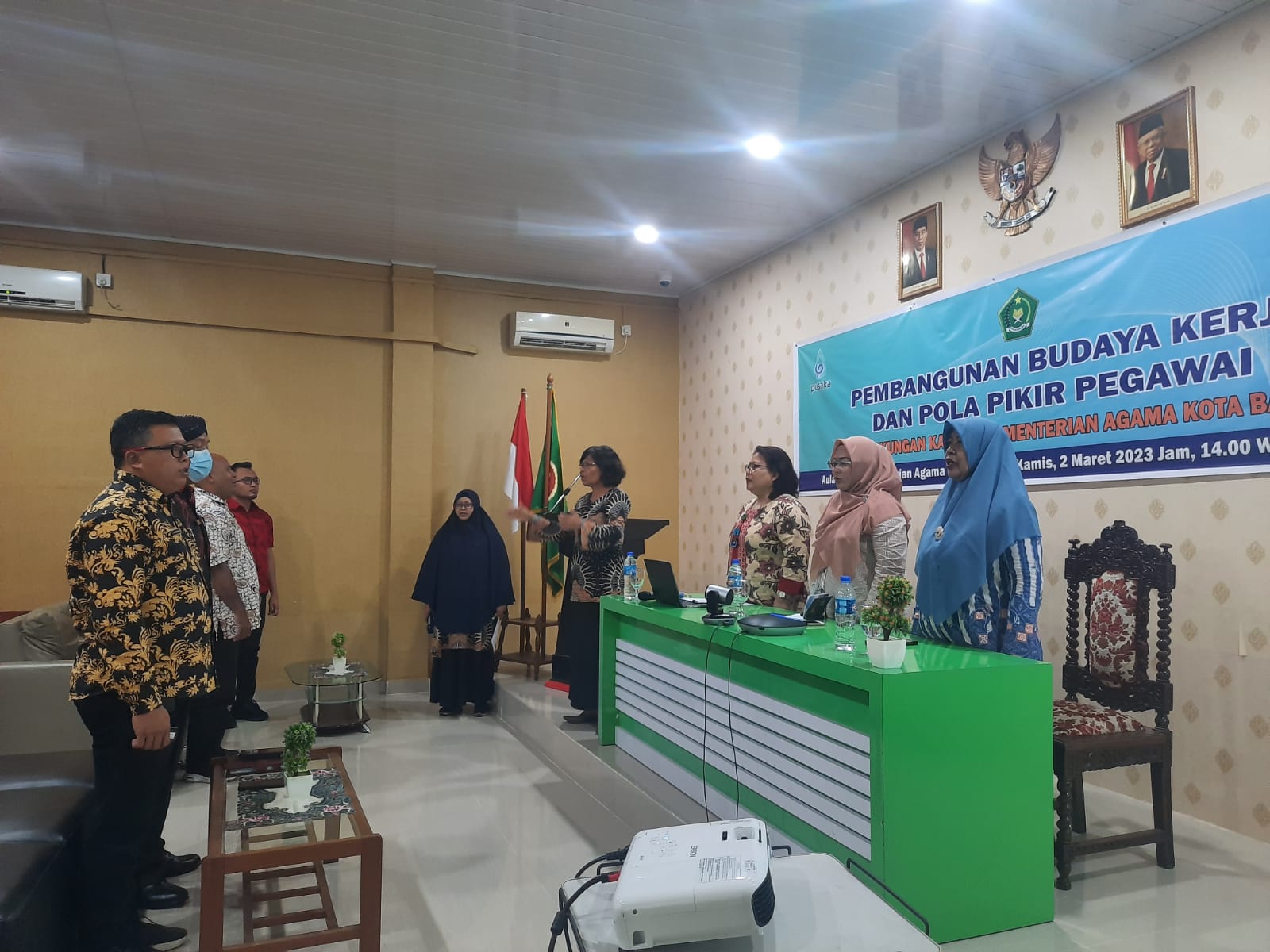 Kemenag Kota Batam Gelar Kegiatan Pembangunan Budaya Kerja dan Pola Pikir Pegawai