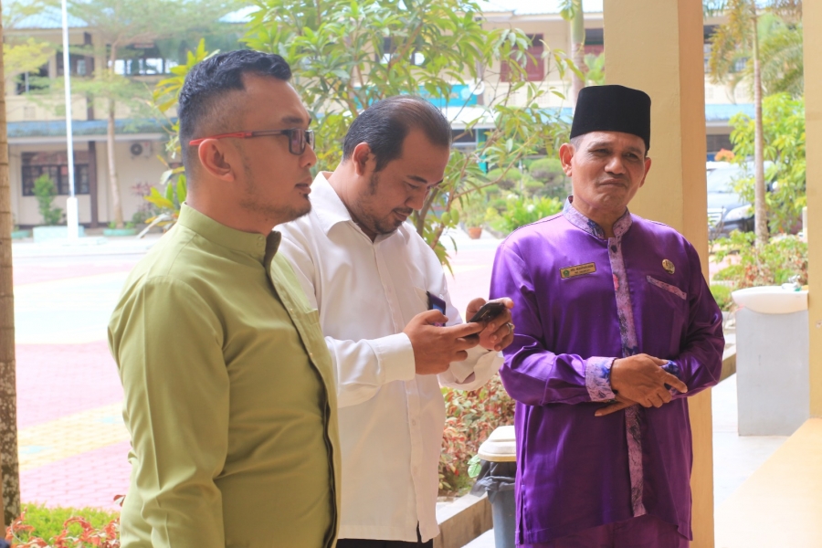 Kasi Penmad Kemenag Kota Batam Tinjau AMBK MAN Batam T.P. 2022-2023