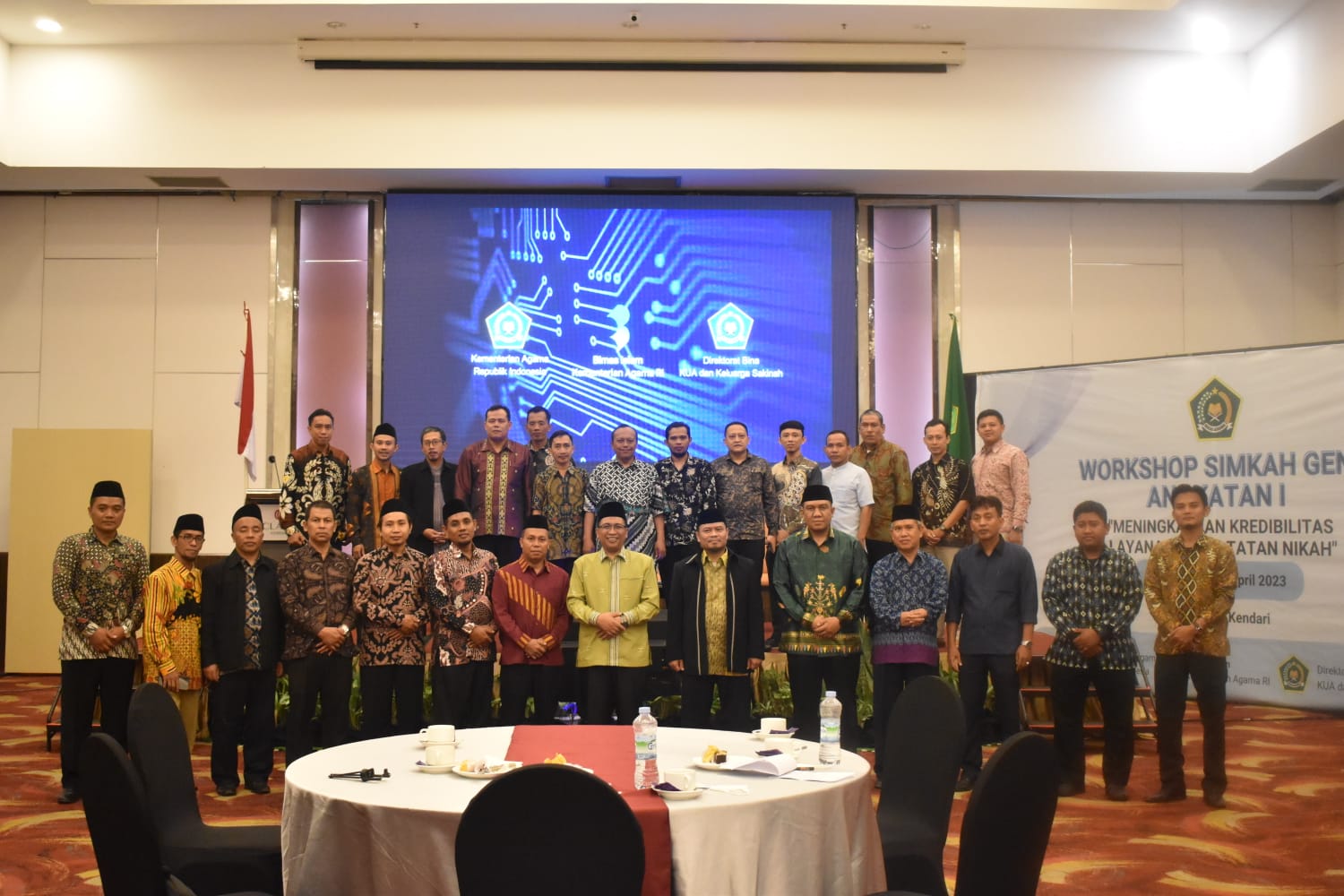 Kementerian Agama Kota Batam ikuti Workshop Simkah Gen 4 Angkatan I di Kendari
