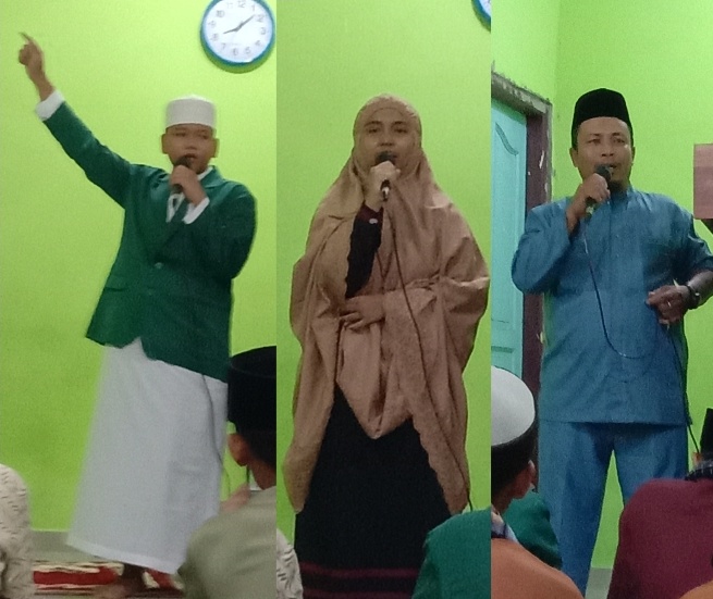 Dua Dai MTs USB Batam Isi Kultum Ramadhan di Masjid Miftahul Jannah Tanjung Uncang
