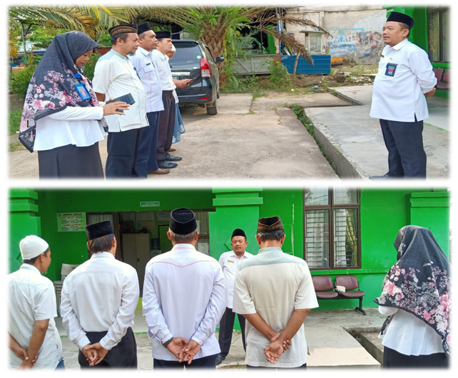 “Mensyukuri nikmat Allah SWT dengan meningkatkan kedisiplinan dalam bekerja''