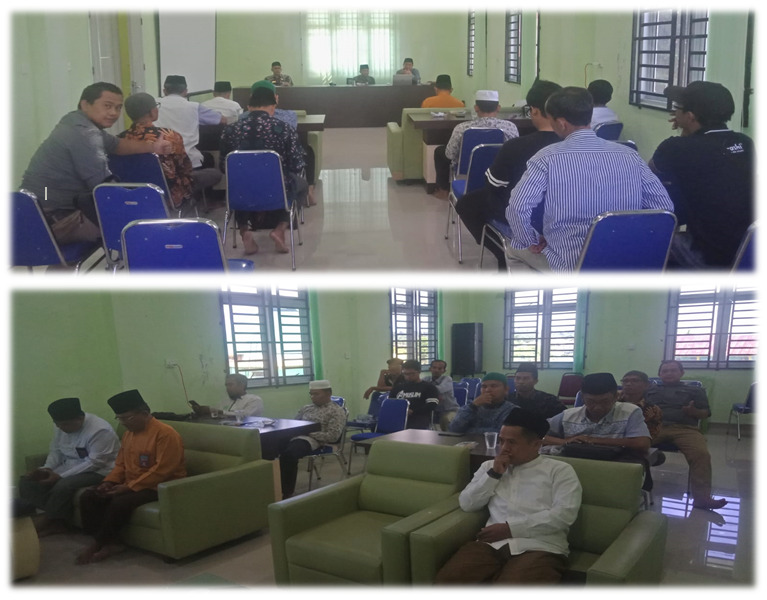 Rapat Tahunan Evaluasi Program Pemberdayaan Ekonomi Umat KUA Kec. Batam Kota