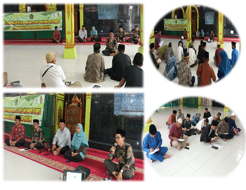 Bimas Islam menggencarkan program peningkatan kualitas kompetensi SDM Masjid di Kota Batam