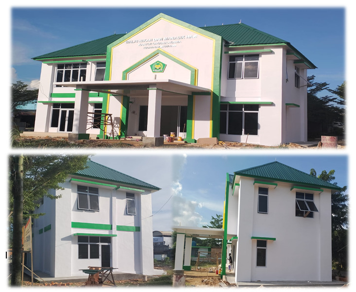 Proyek SBSN Gedung Balai Nikah dan Manasik Haji KUA Kec. Sagulung Kota Batam Selesai 7 Juli 2023