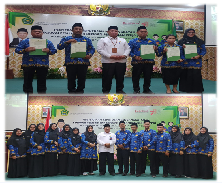Sebanyak 61 PPPK penempatan di Lingkungan Kementerian Agama Kota Batam