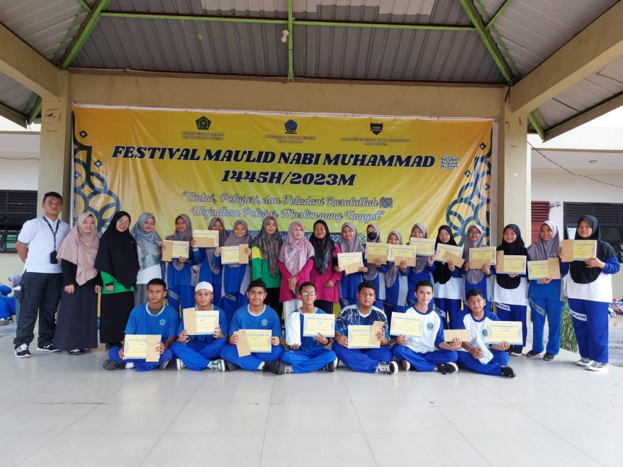 MAN Batam Gelar Penutupan Sekaligus Pemberian Penghargaan Perlombaan Festival Maulid Nabi Muhammad