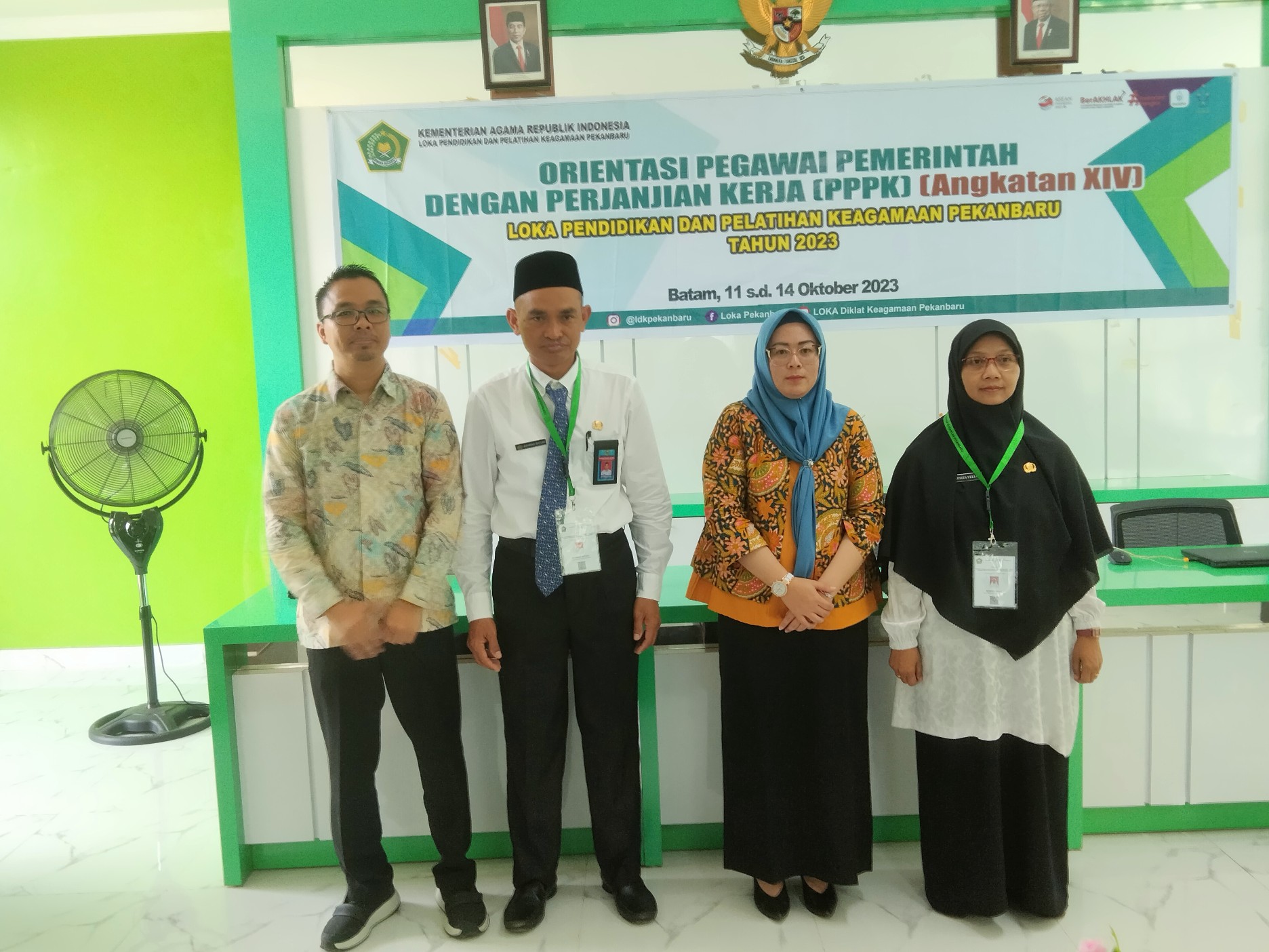 Kasubbag TU Kemenag Batam Buka Pelatihan Orientasi PPPK Angkatan XIV