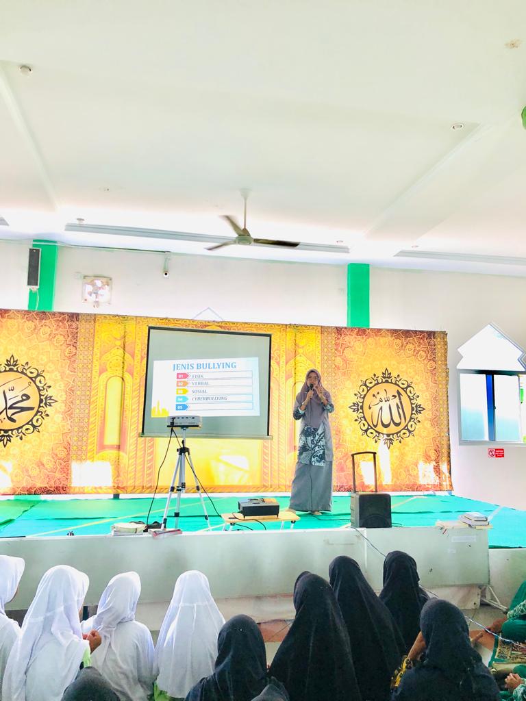 Cegah Tindakan Bullying, MTsN 1 Batam Menggelar Sosialisasi mengenai Bullying.