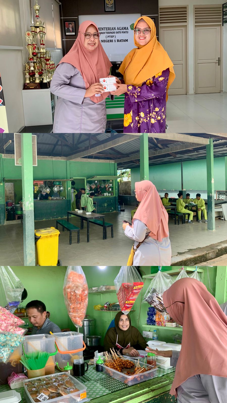MTsN 1 Batam Menerima Kunjungan dari PKM Tg. Buntung