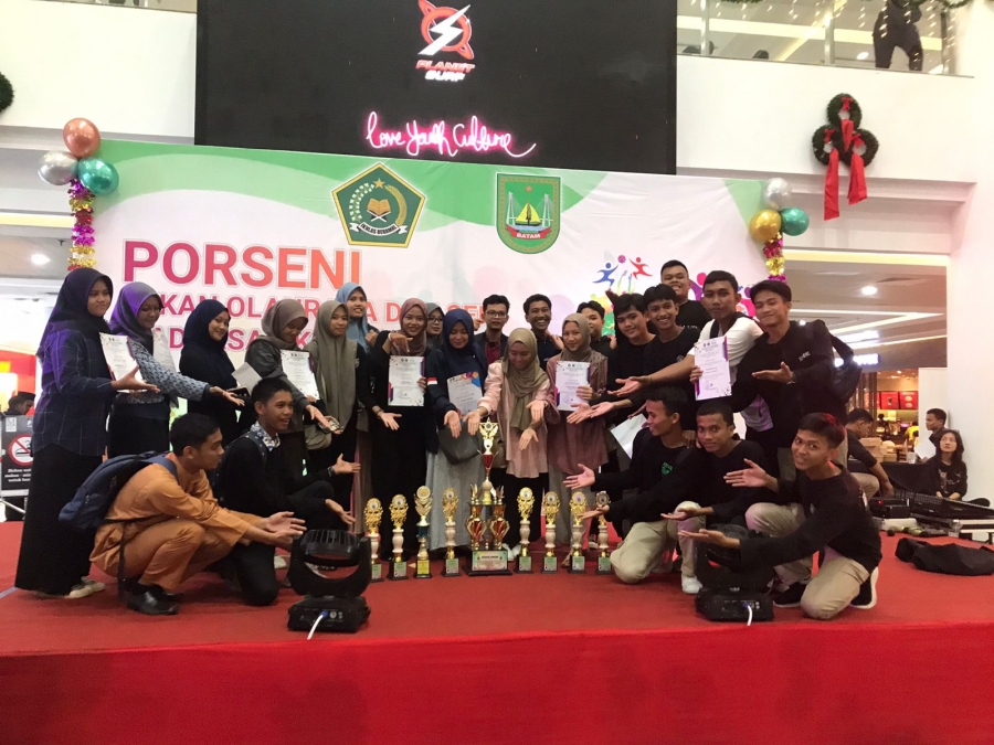 MAN Batam Raih Juara Umum PORSENI Madrasah Ke-3 Tingkat Kota Batam