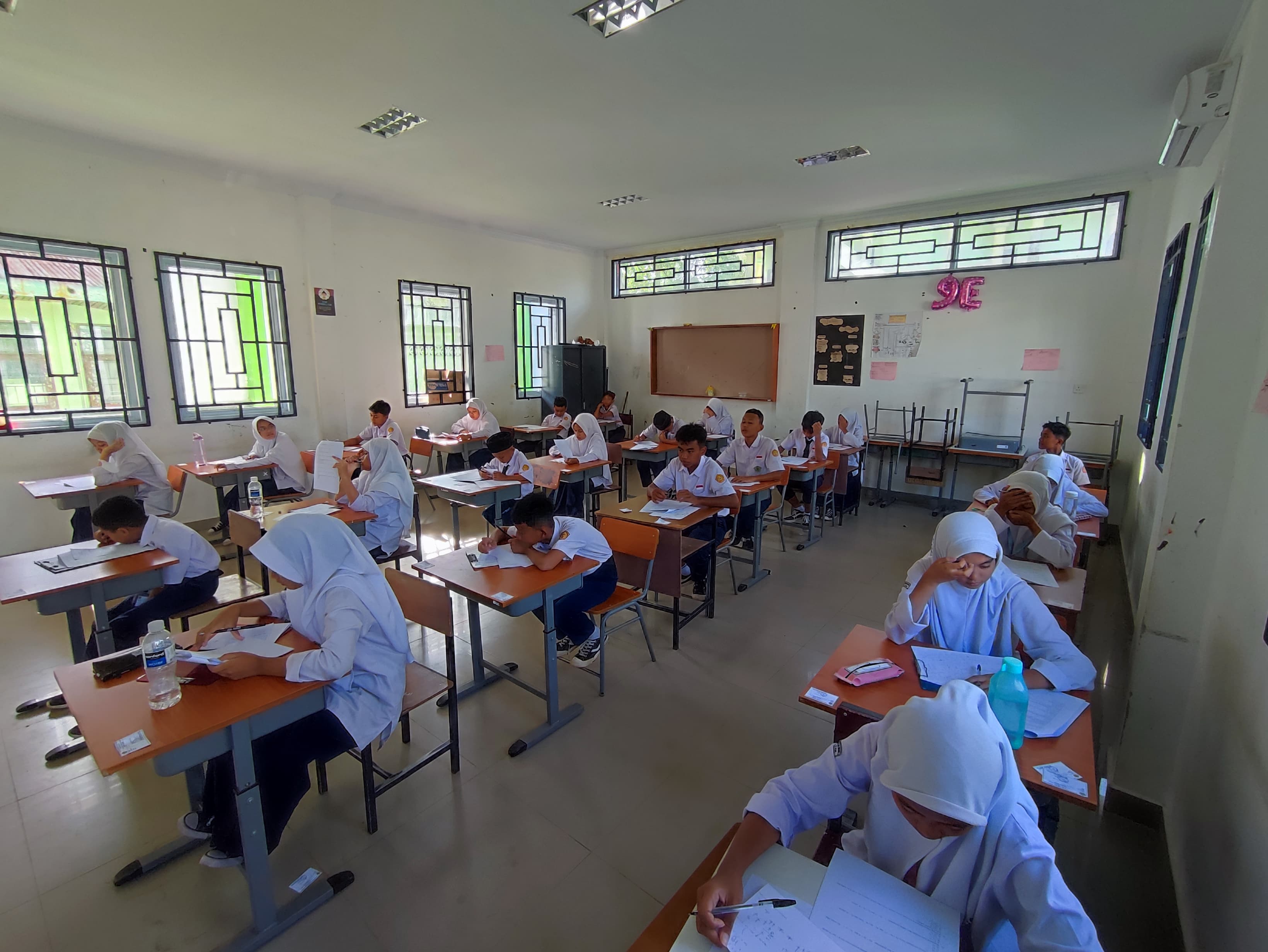 MTsN 2 Batam Melaksanakan Penilaian Akhir Semester