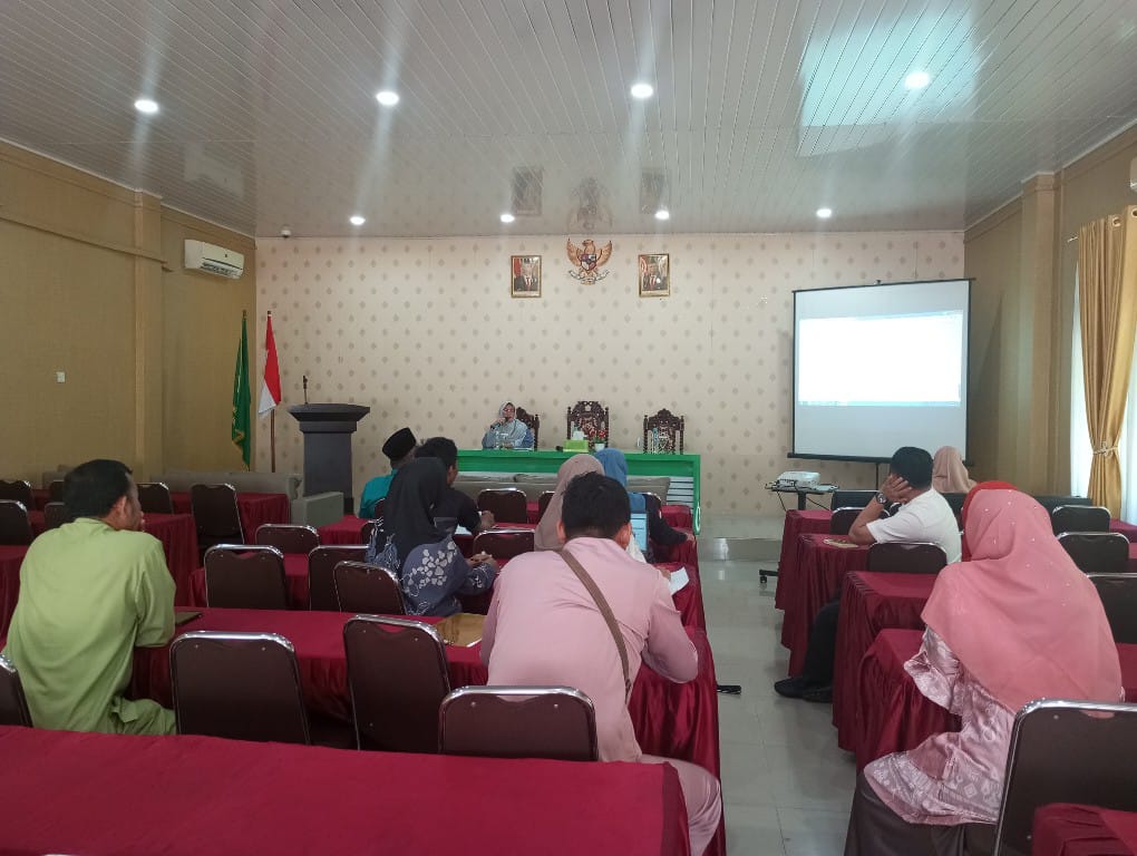 Kasubbag TU Pimpin Rapat Submitting PMPZI
