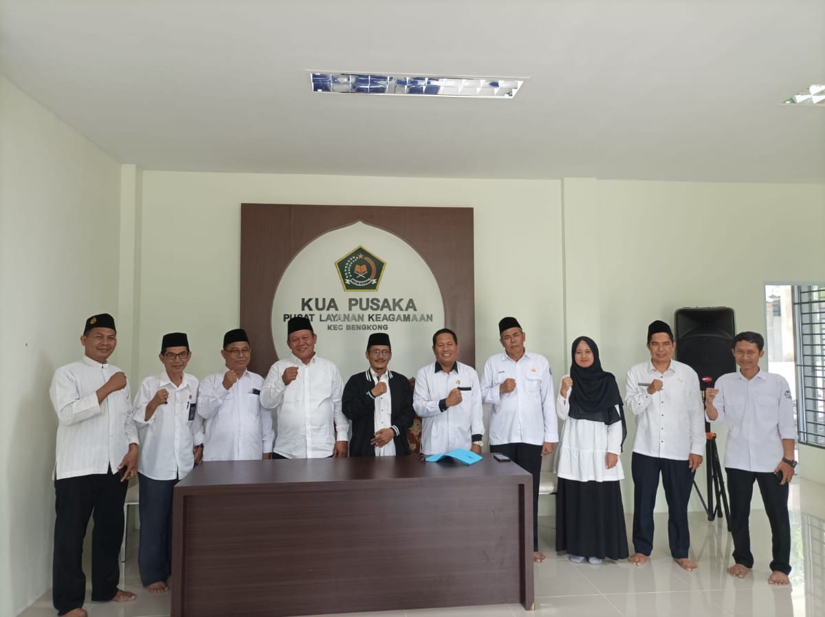 Monev Kasi Bimas Islam Kemenag Kota Batam di KUA Bengkong