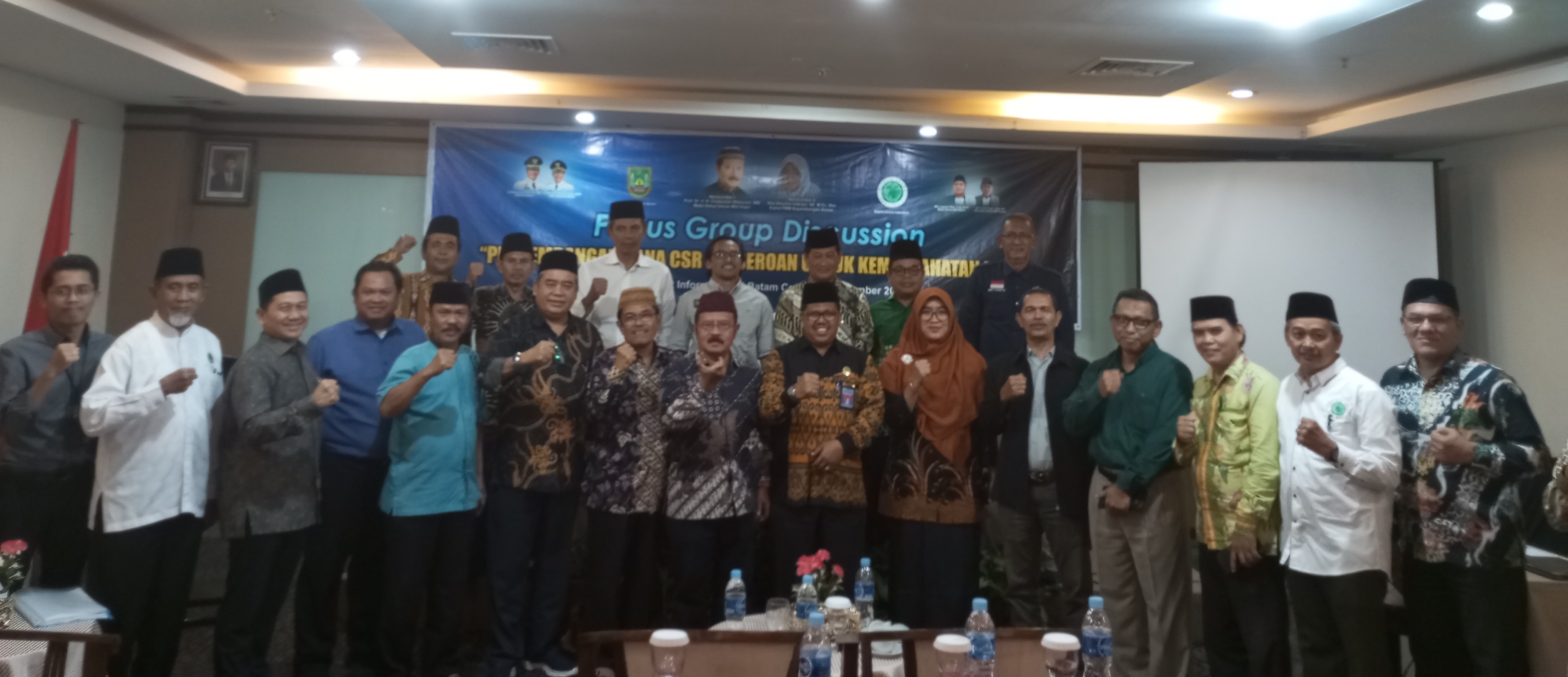 Kepala Kantor Kementerian Agama Kota Batam Hadiri Forum Group Discussion di Wisma PIH