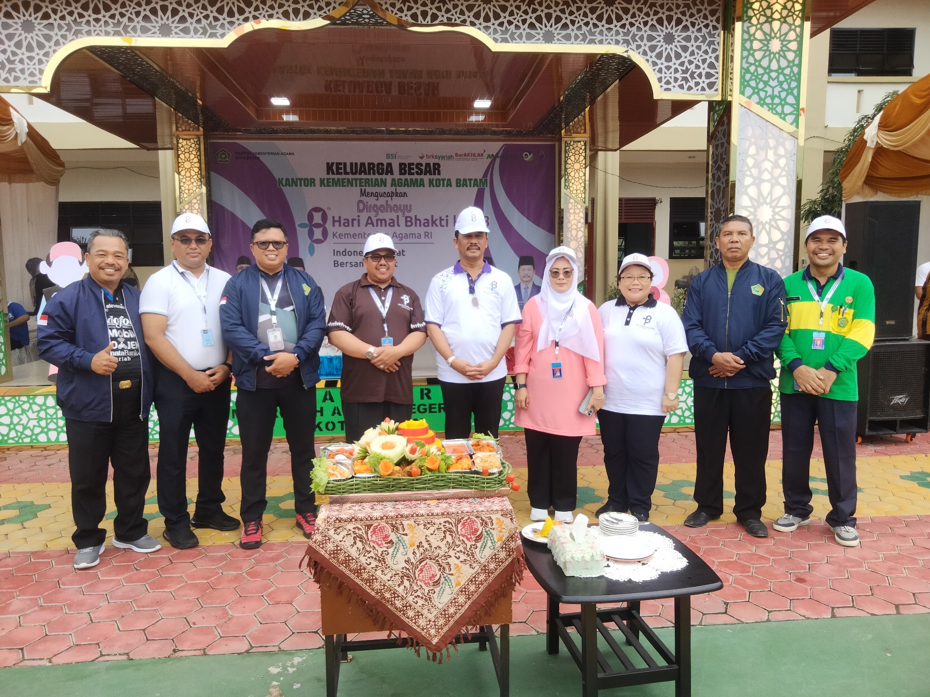 Kemenag Kota Batam Sukses Gelar Apel HAB Ke 78