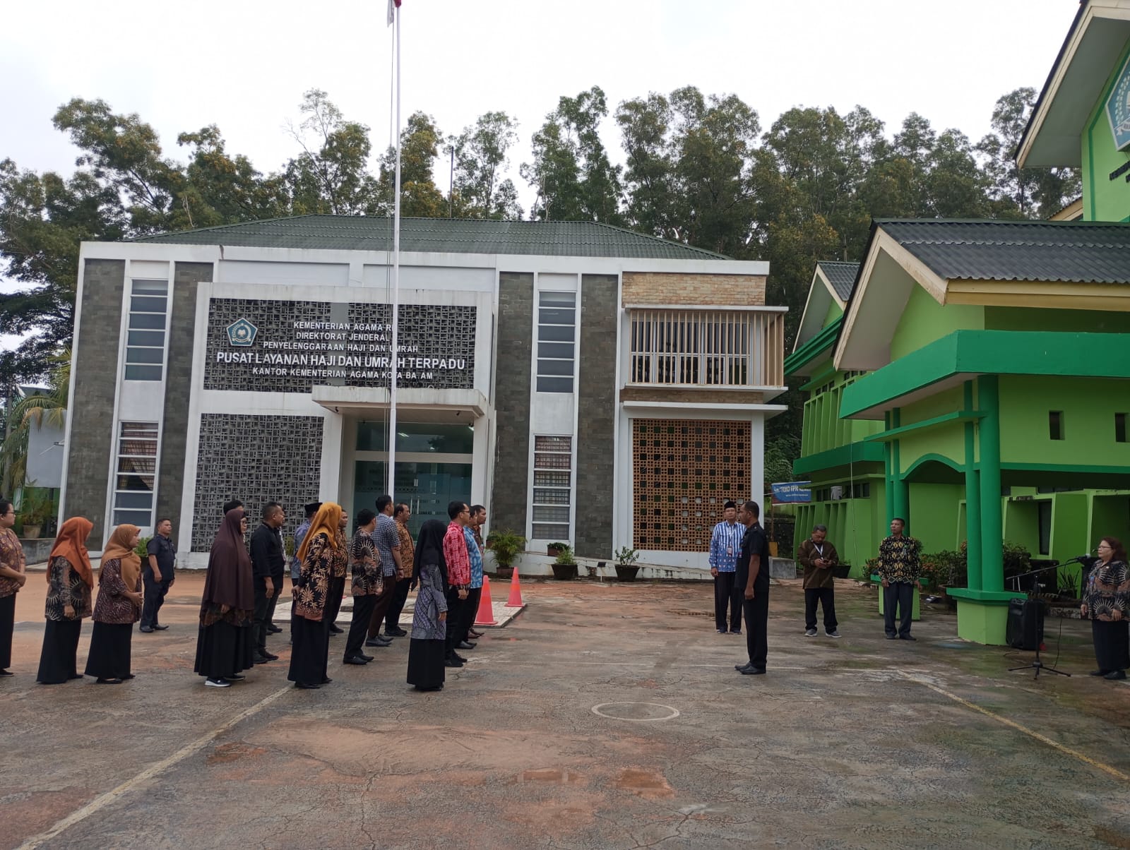 Apel Pagi ini, Kasi Urakris Kankemenag Kota Batam Sampaikan Beberapa Hal
