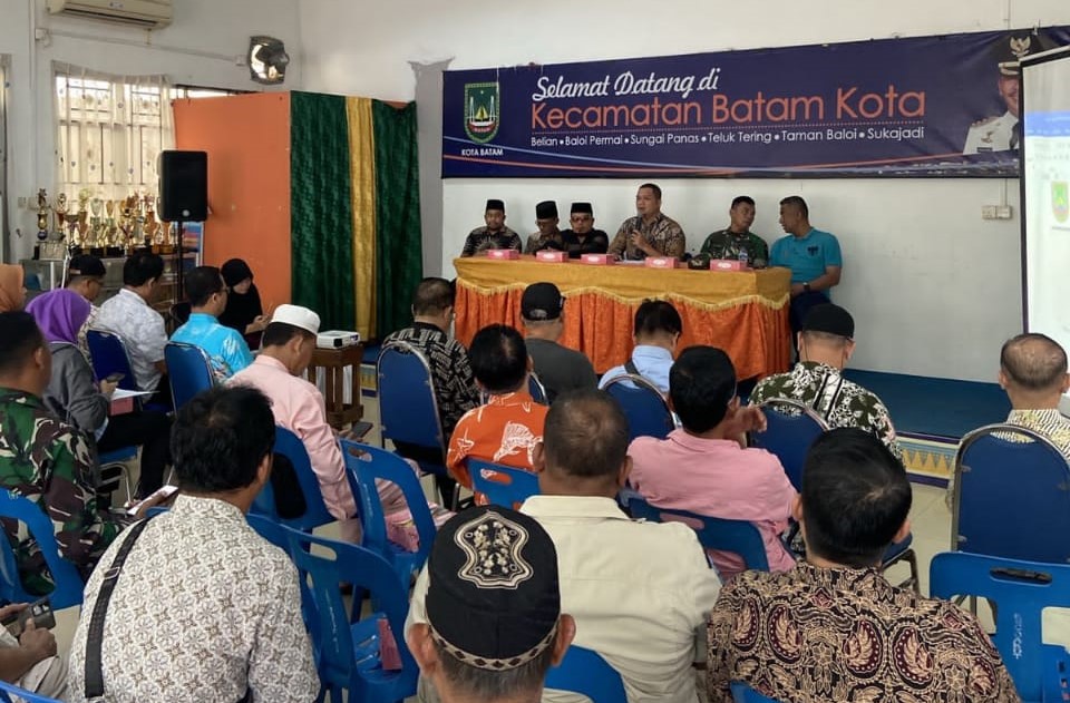 Haul Akbar XIV Kota Batam, Kasi Bimas Islam Kankemenag Kota Batam Gesa Sosialisasi 
