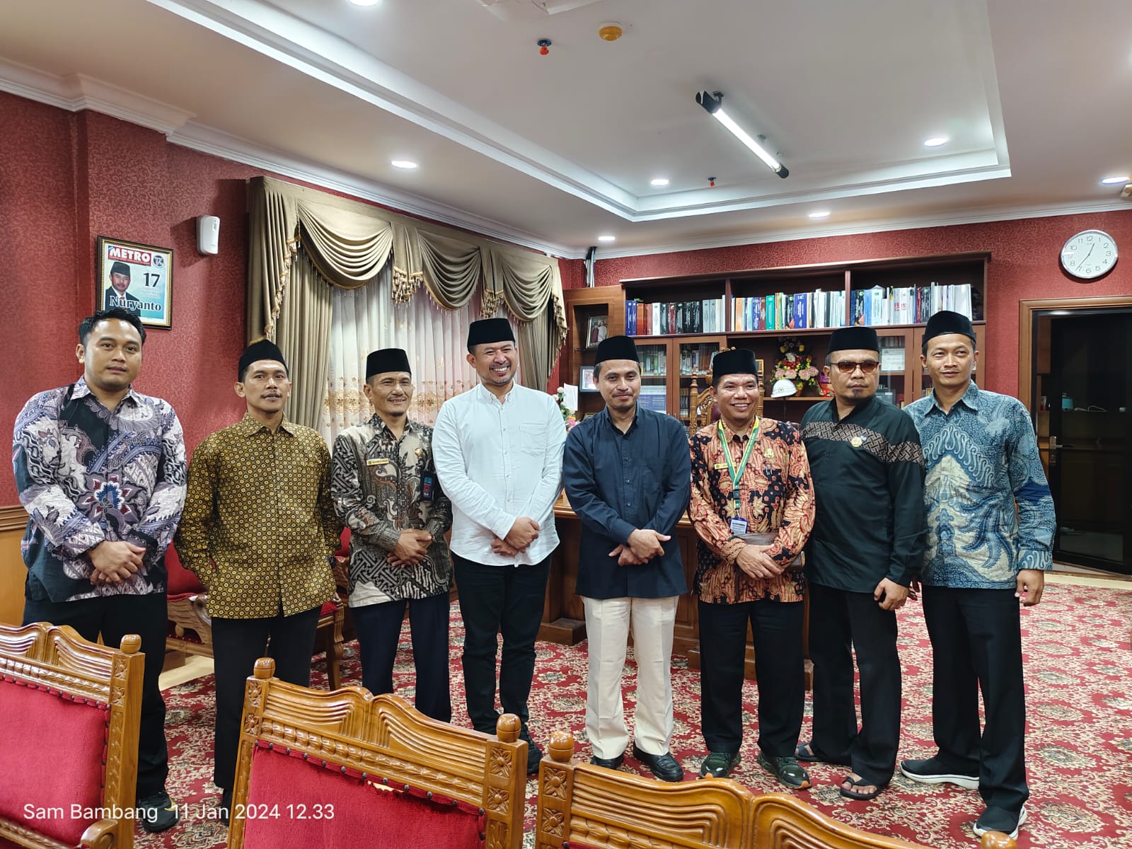 Usai Batam Kota, Kasi Bimas Islam Lanjut Audiensi Ke Ketua DPRD Kota Batam